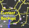 Current speeds and backups map